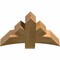 Ekena Millwork Alberta Rough Sawn Timber Gable Bracket, Western Red Cedar, 36"W x 23"H x 6"D x 6"F, 15/12 Pitch GBW036X23X0606ALB00RWR - alternate 4